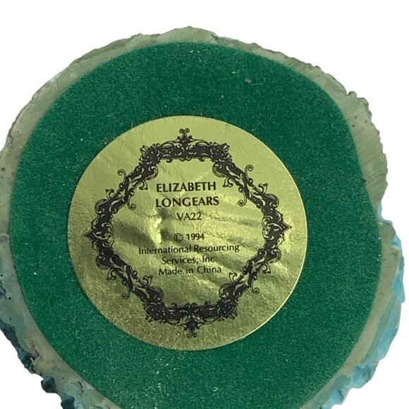 Vtg The Victorian Collection Elizabeth Longears Figurine Rabbit Anthropomorphic - Picture 7 of 7